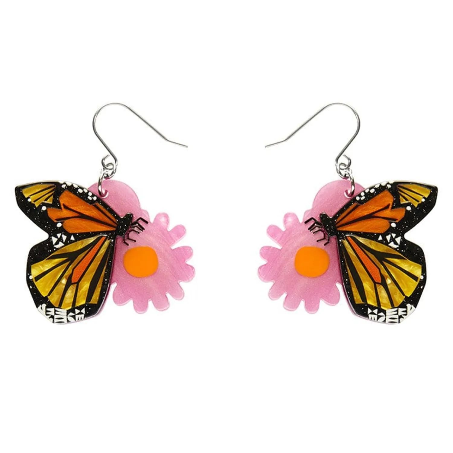 A Butterfly Named Flutter Drop Earrings^Erstwilder Online