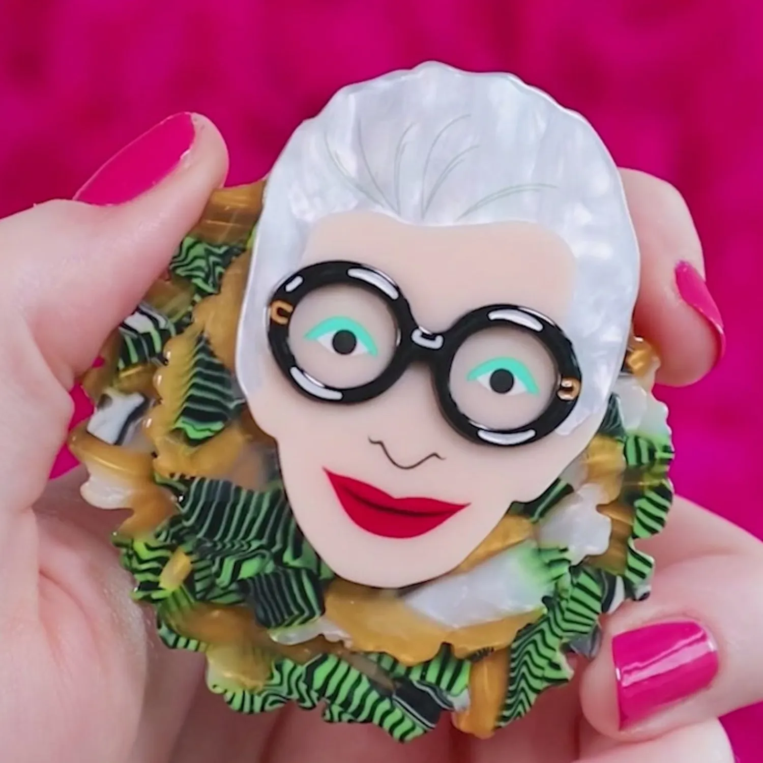 Adorned In Feathers Iris Brooch^Erstwilder Outlet