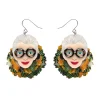 Adorned In Feathers Iris Drop Earrings^Erstwilder New