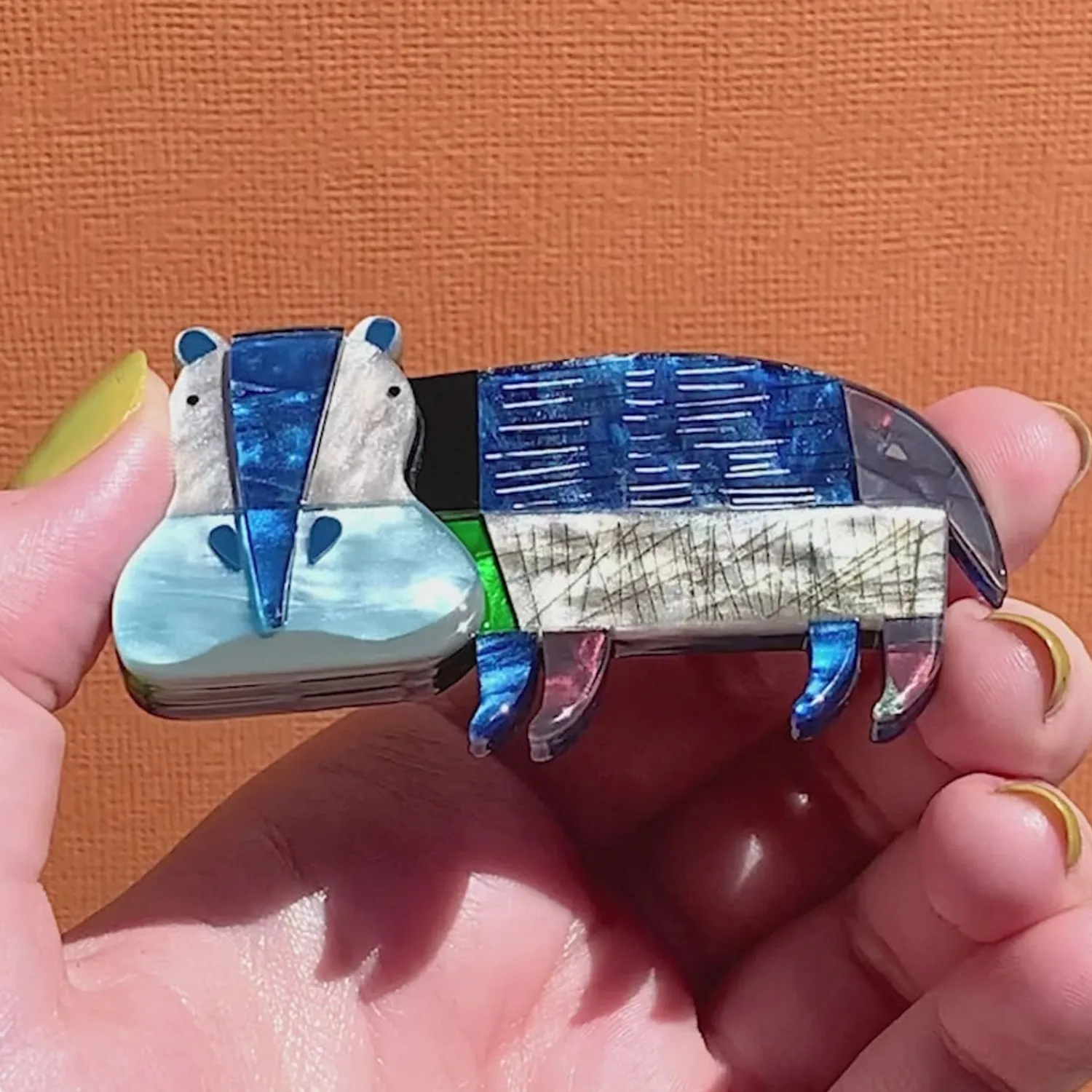 A Hippo Named Grunt Brooch^Erstwilder Outlet