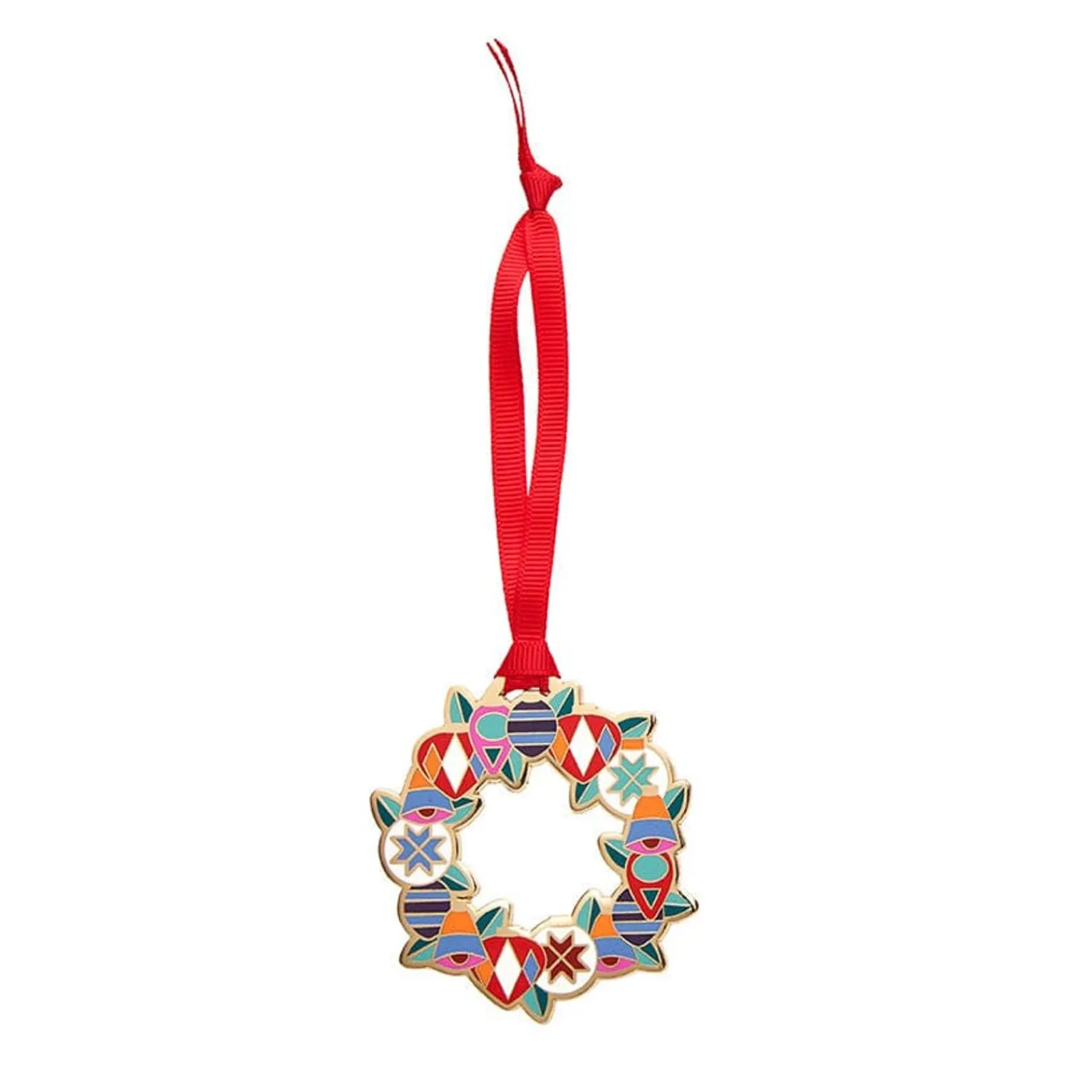 A Jolly Christmas Enamel Tree Ornament^Erstwilder Best