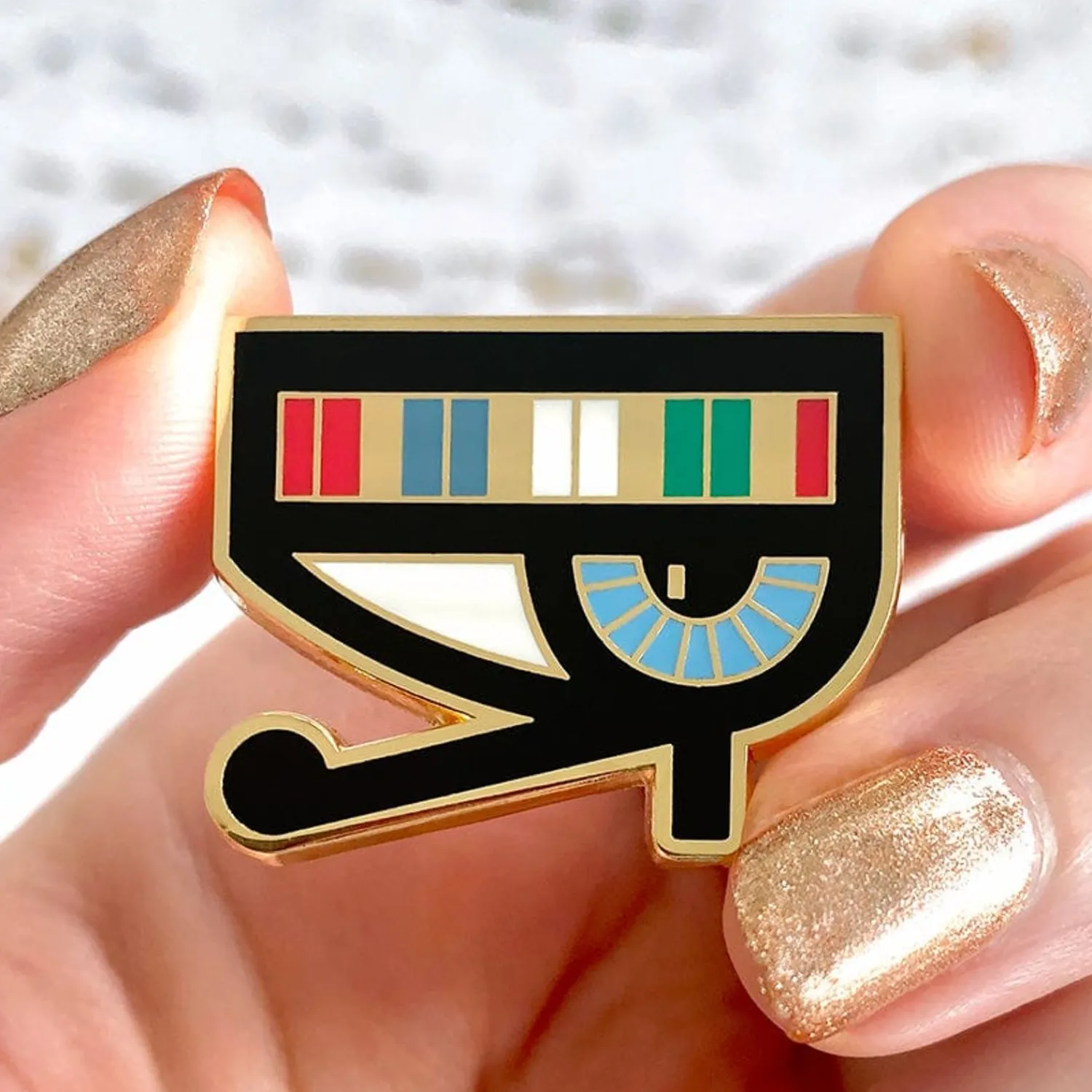 All-Seeing Eye Of Horus Enamel Pin^Erstwilder Hot