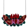 A Moth Amongst The Desert Peas Necklace^Erstwilder Hot