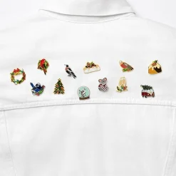 An Australian Christmas Complete Enamel Pin Pack - 12 Piece^Erstwilder Outlet