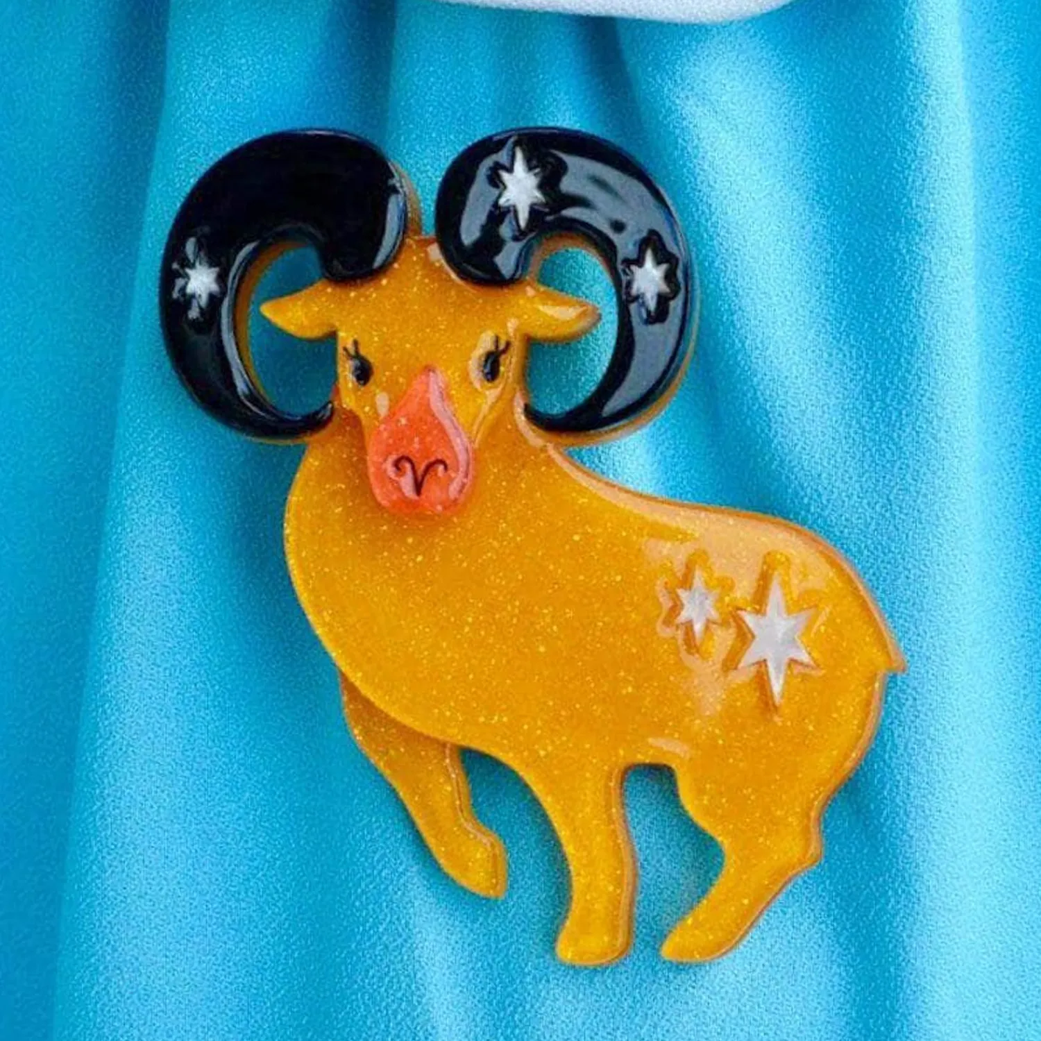 Aries The Achiever Brooch^Erstwilder New