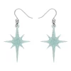 Atomic Star Glitter Drop Earring - Blue^Erstwilder Hot