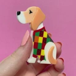 Beatrice Beagle Brooch^Erstwilder Online