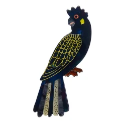 Bella The Black Cockatoo Brooch^Erstwilder Clearance