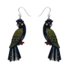 Bella The Black Cockatoo Drop Earrings^Erstwilder Sale