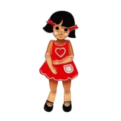 Bendy Wendy Doll Brooch^Erstwilder Hot
