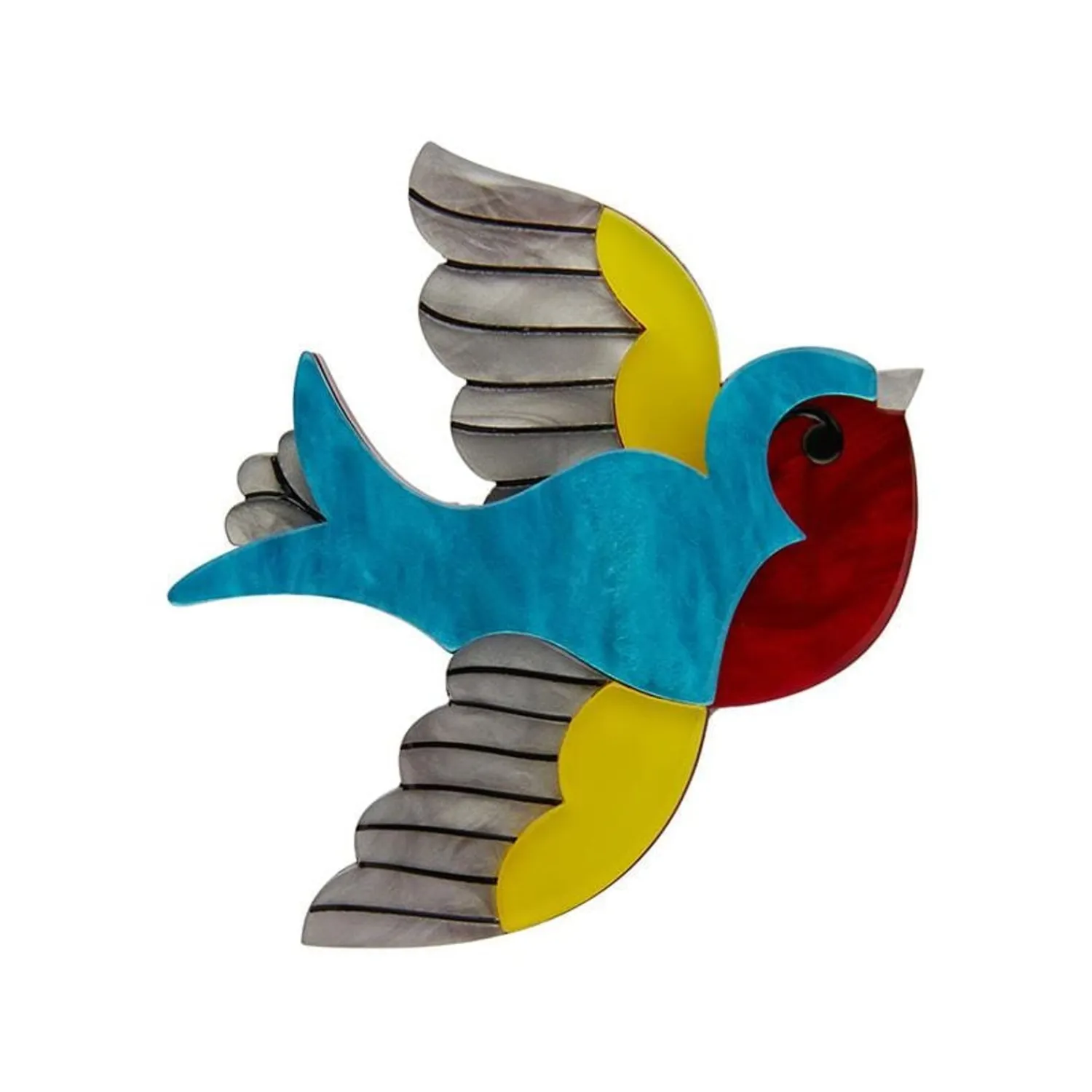 Betty Jo Sparrow Brooch^Erstwilder Best