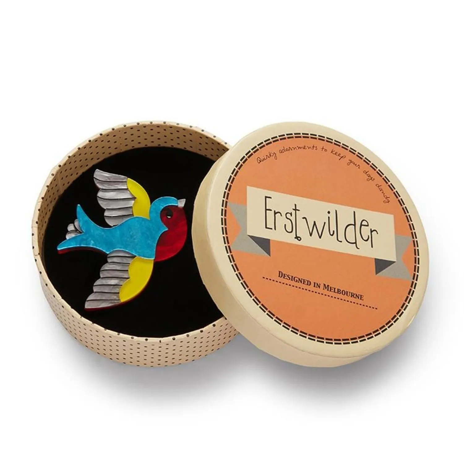 Betty Jo Sparrow Brooch^Erstwilder Best