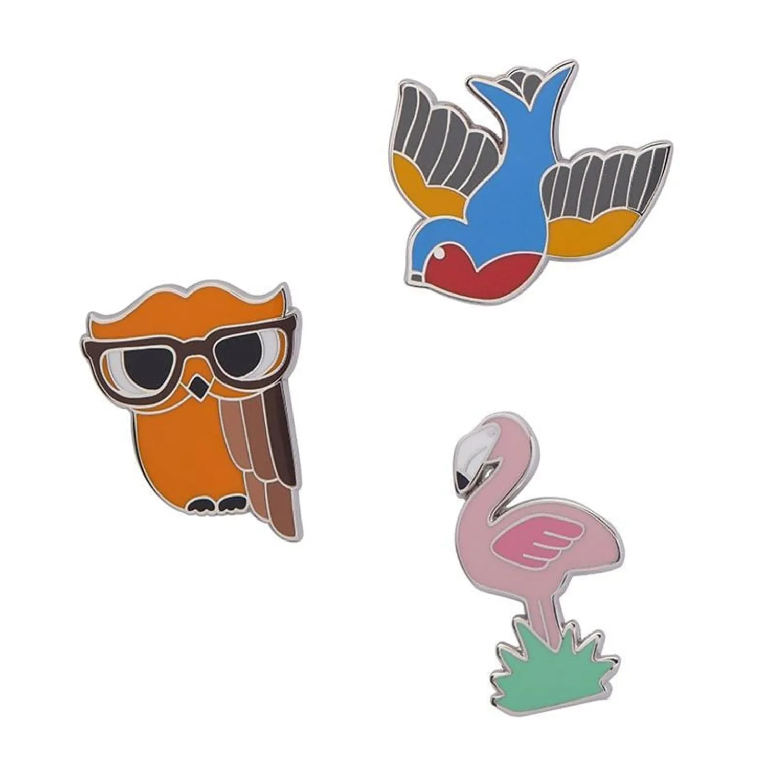 Betty Jo Sparrow Enamel Pin^Erstwilder Outlet