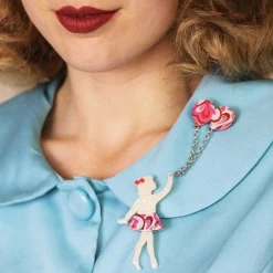 Bev And The Flying Balloon Brooch^Erstwilder Sale