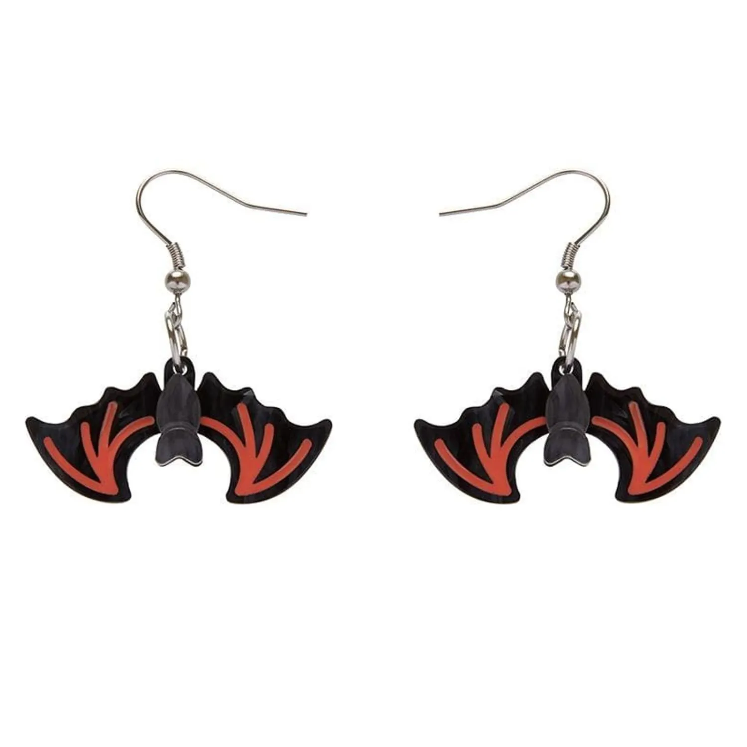 Bite Night Bat Earrings^Erstwilder New