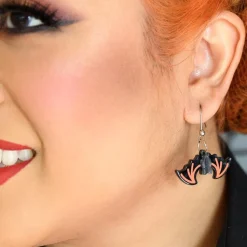 Bite Night Bat Earrings^Erstwilder New