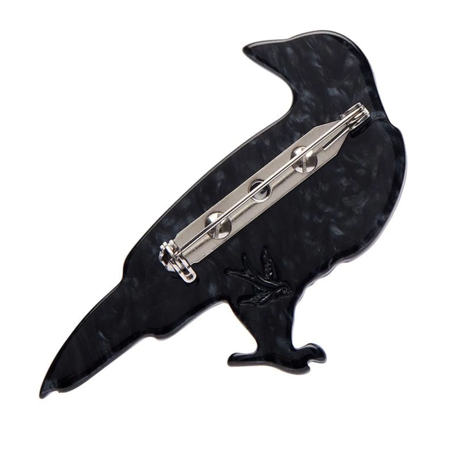 Black As Night Brooch^Erstwilder Outlet