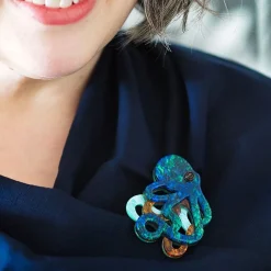 Blue Blood Brooch^Erstwilder