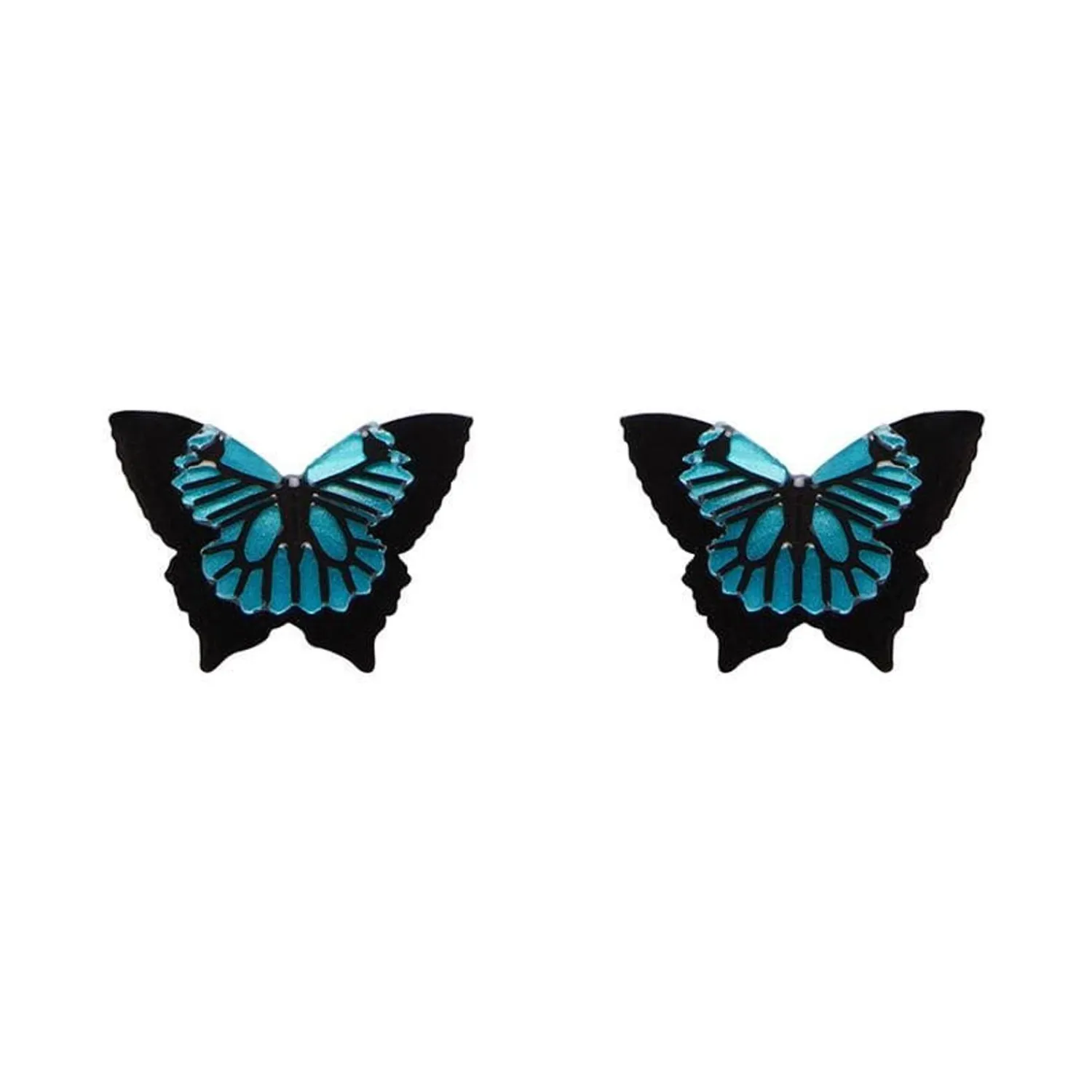 Blue Emperor Earrings^Erstwilder Online