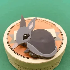Blushing Bilby Brooch^Erstwilder Clearance