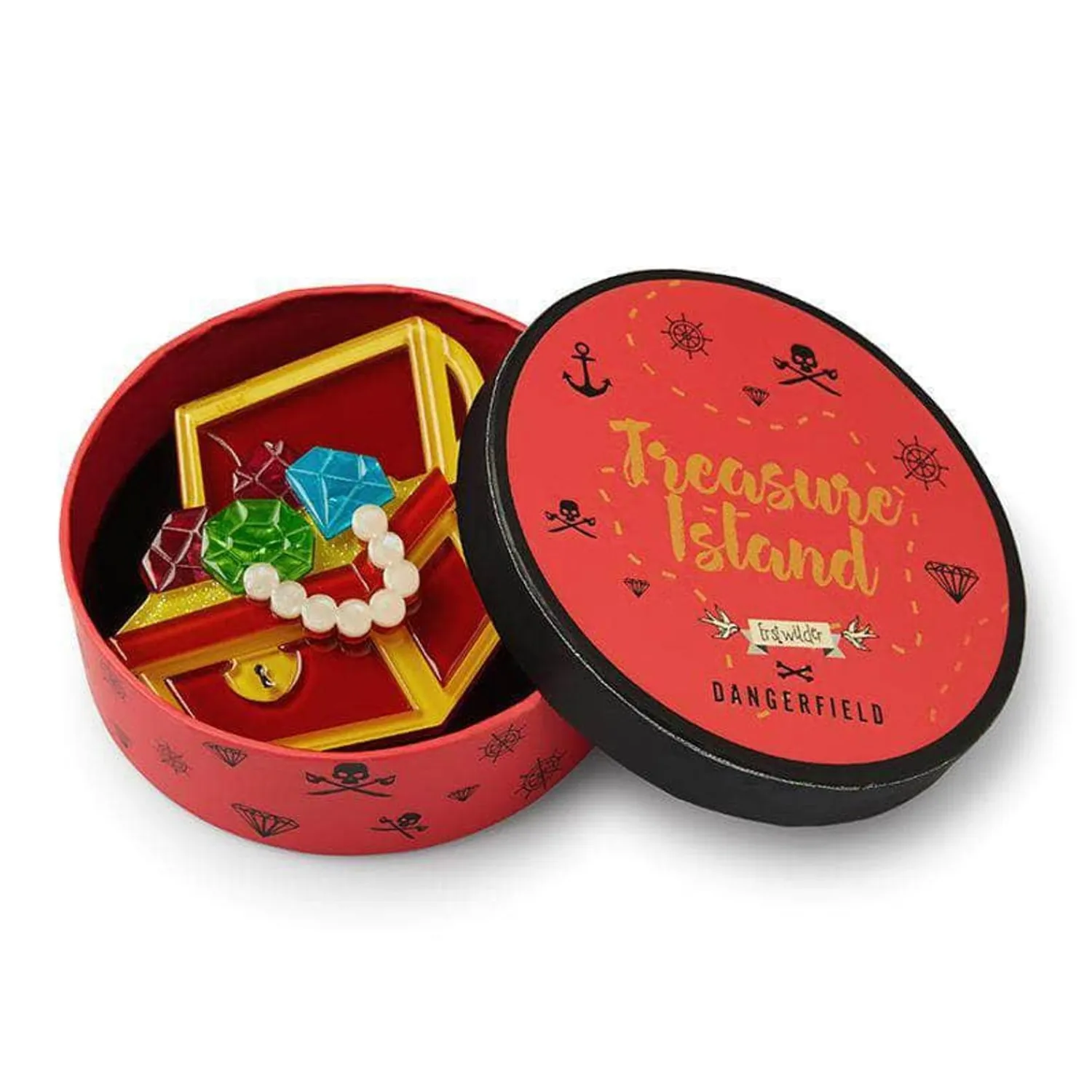 Bootylicious Treasure Chest Brooch^Erstwilder Online