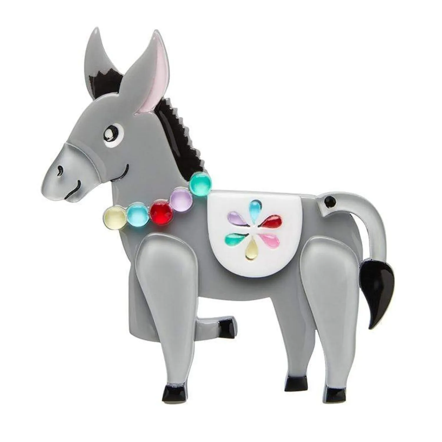 Brave Burro Donkey Brooch^Erstwilder Clearance