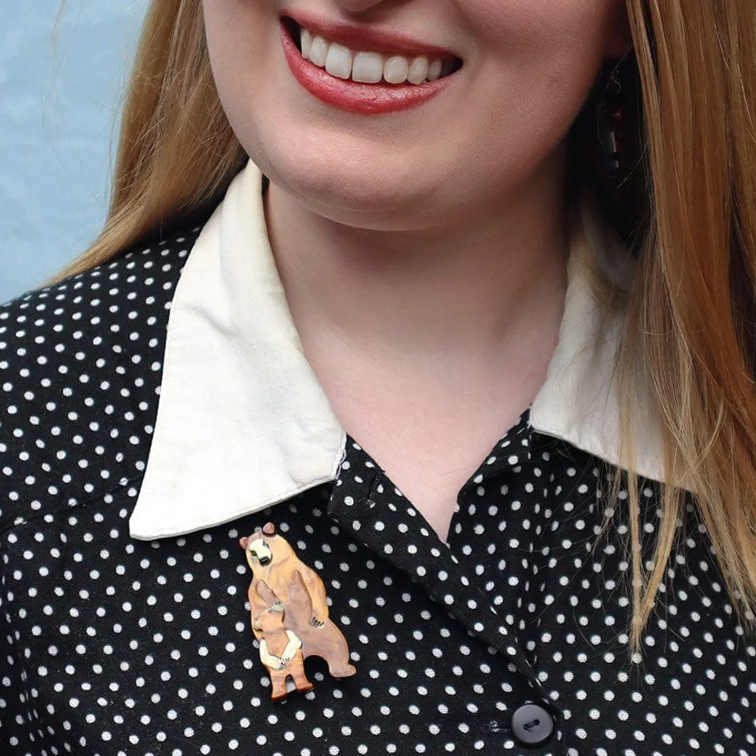 Bravissimo Bears Brooch^Erstwilder Online