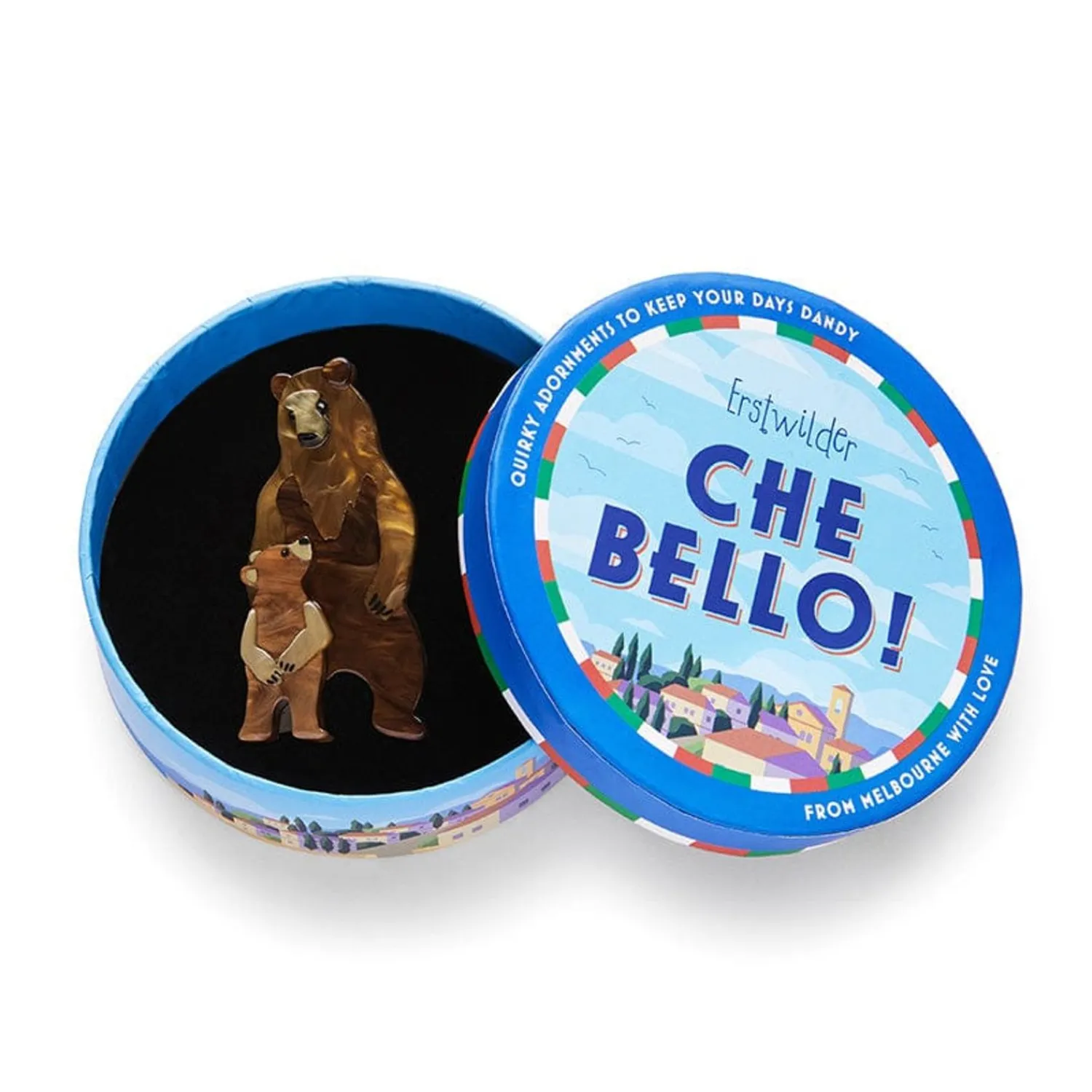 Bravissimo Bears Brooch^Erstwilder Online