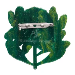 Bridal Gown Botanical Brooch^Erstwilder Sale