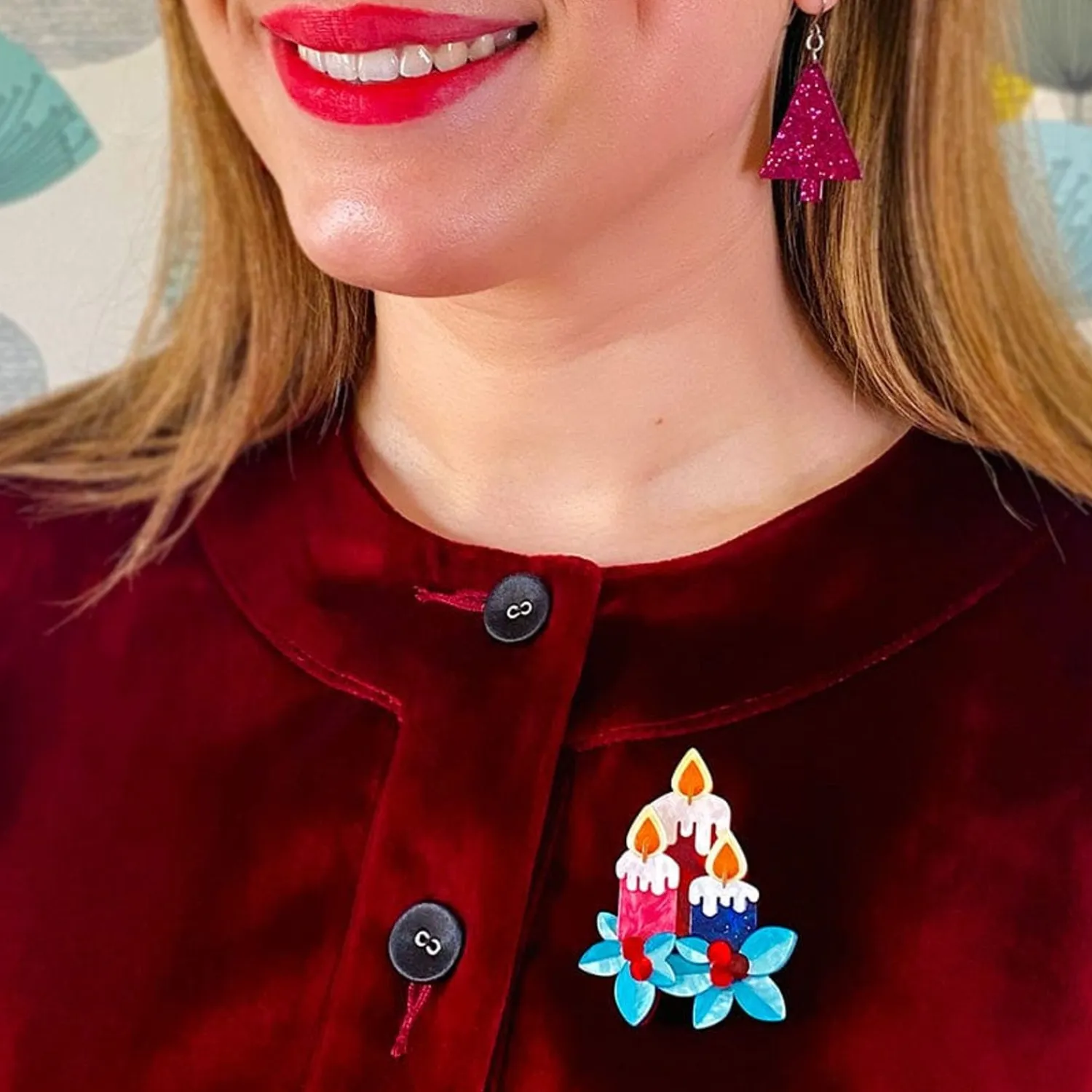 Bright Spirits Brooch^Erstwilder Clearance
