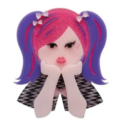 Bubblegum Pop Princess Brooch^Erstwilder Clearance