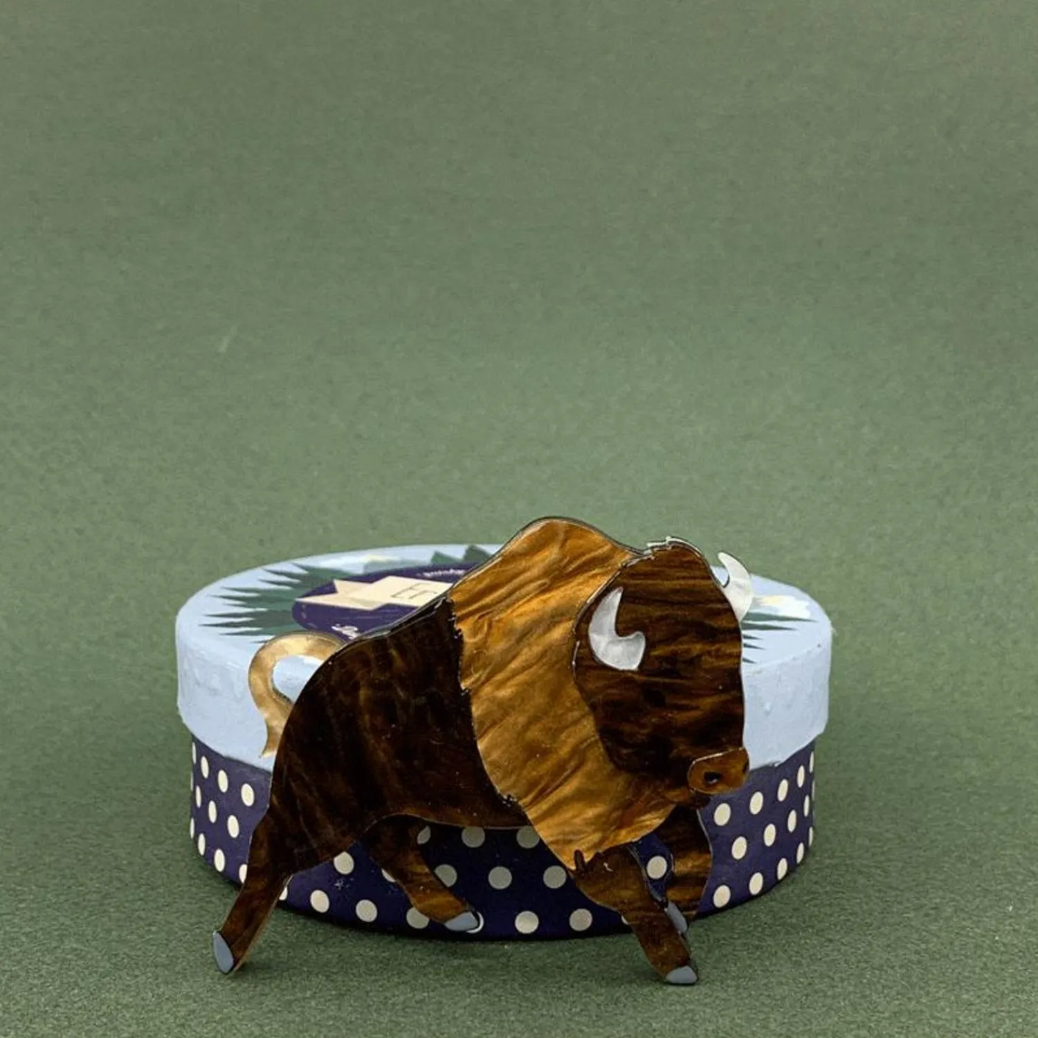 Buffalo Bull Brooch^Erstwilder Outlet