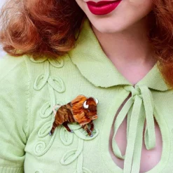 Buffalo Bull Brooch^Erstwilder Outlet