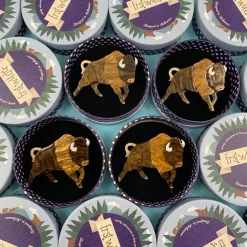 Buffalo Bull Brooch^Erstwilder Outlet