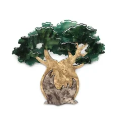 Bulbous Baobab Tree Brooch^Erstwilder Discount