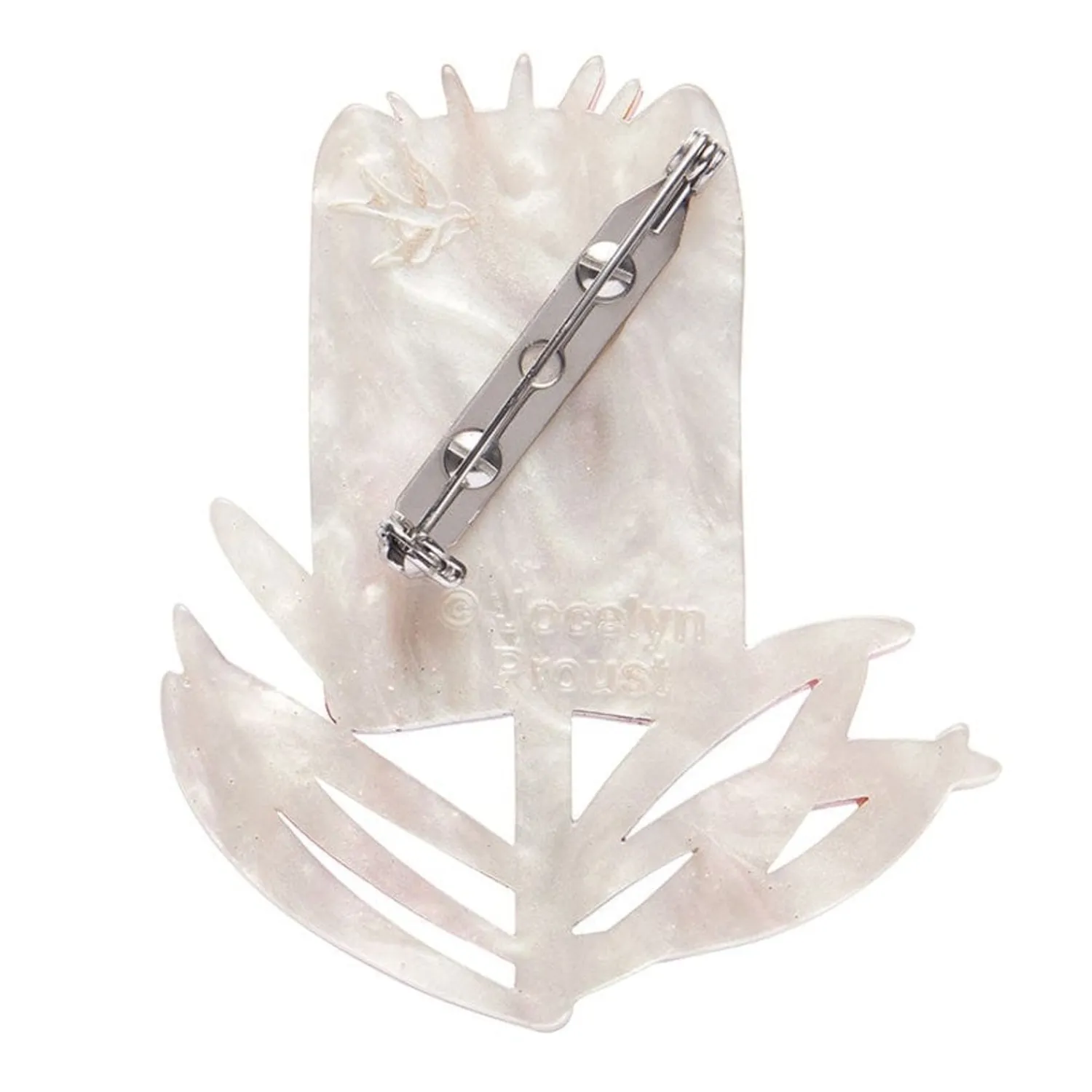 Burgundy Brush Brooch^Erstwilder Discount