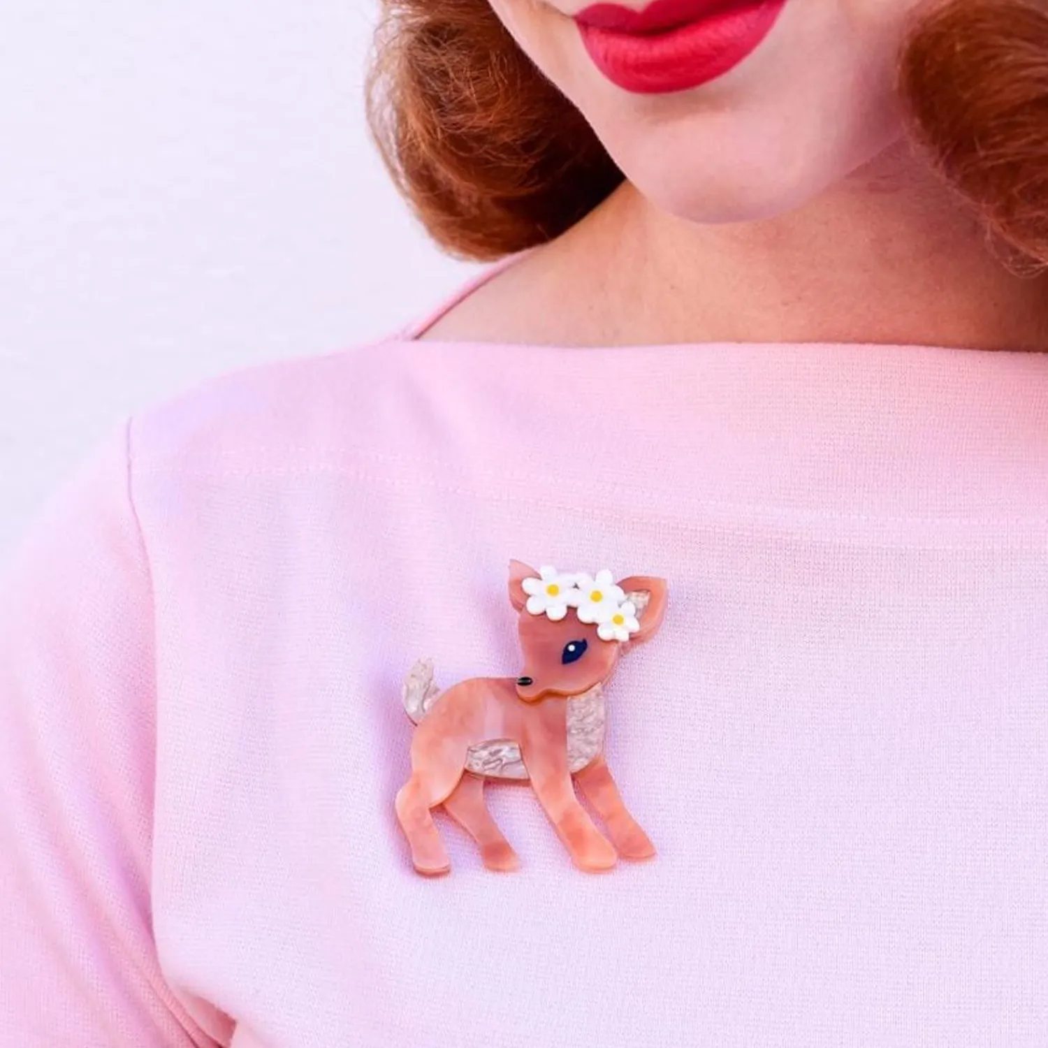 Buttercup Brooch^Erstwilder Clearance