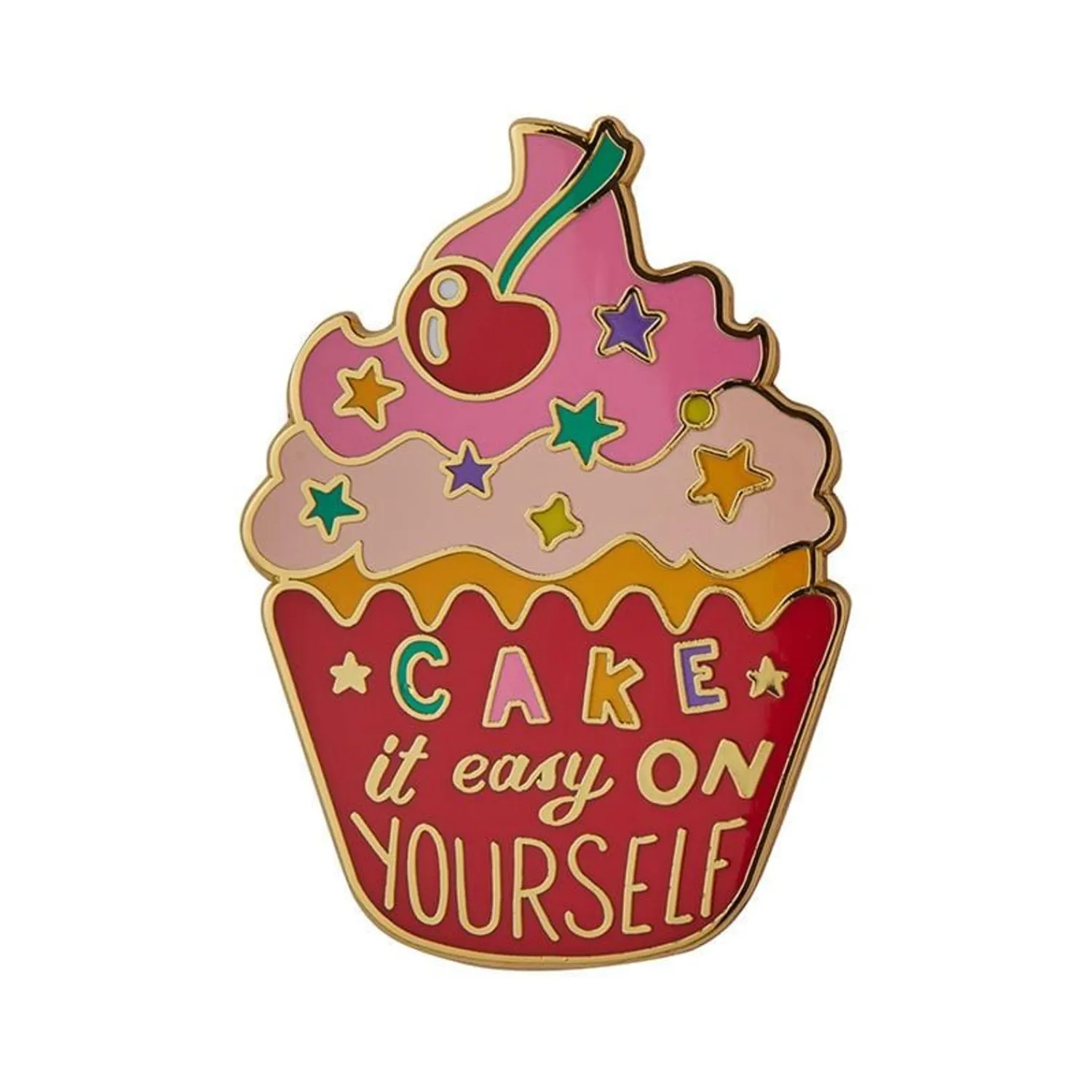 Cake It Easy On Yourself Enamel Pin^Erstwilder Discount