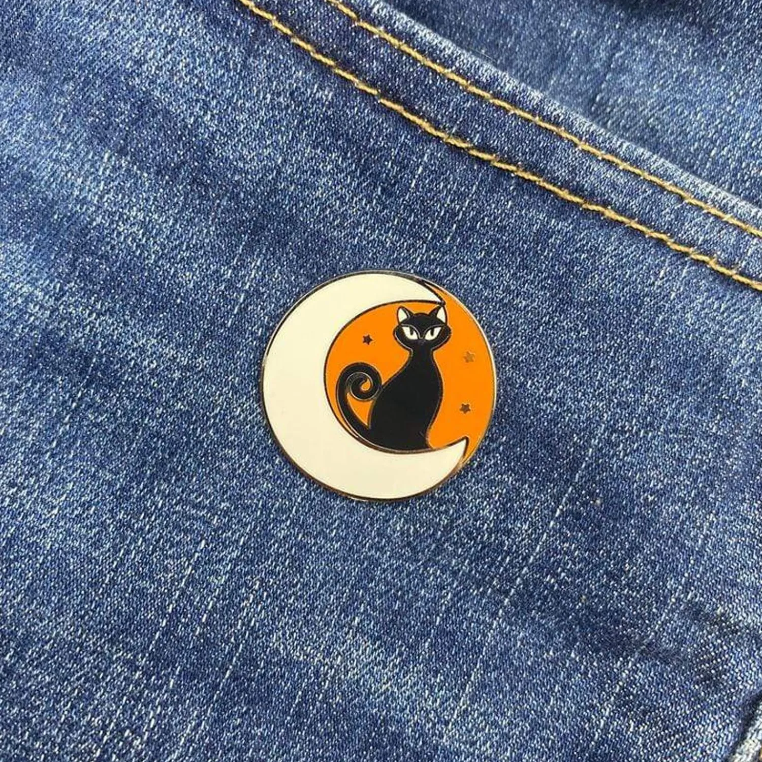 Cara The Halloween Kitty Enamel Pin^Erstwilder Outlet