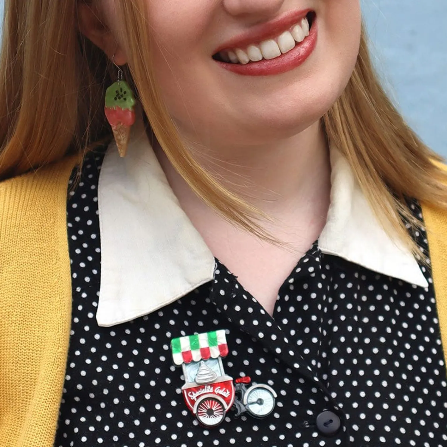 Carello Dei Gelati Brooch^Erstwilder Best