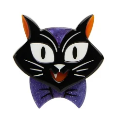 Cat Charming Brooch^Erstwilder New