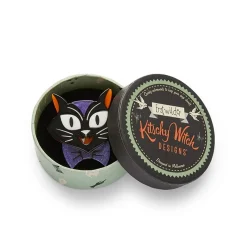 Cat Charming Brooch^Erstwilder New