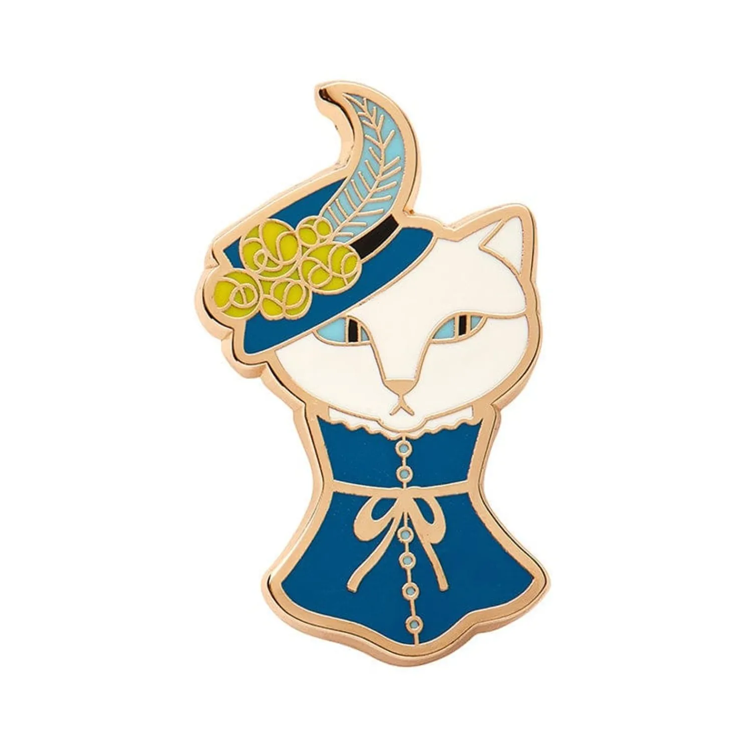 Cat In A Hat Enamel Pin^Erstwilder Best