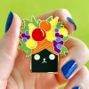 Catmen Miranda Enamel Pin^Erstwilder Outlet