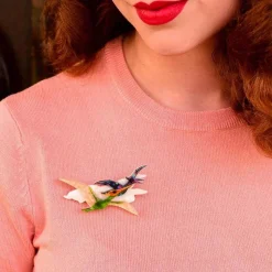 Celine The Pterodactyl Brooch^Erstwilder Clearance