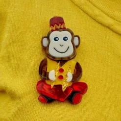 Charley Chimp Brooch^Erstwilder Outlet