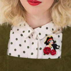 Charlotte Of The Sea Pirate Brooch^Erstwilder Clearance