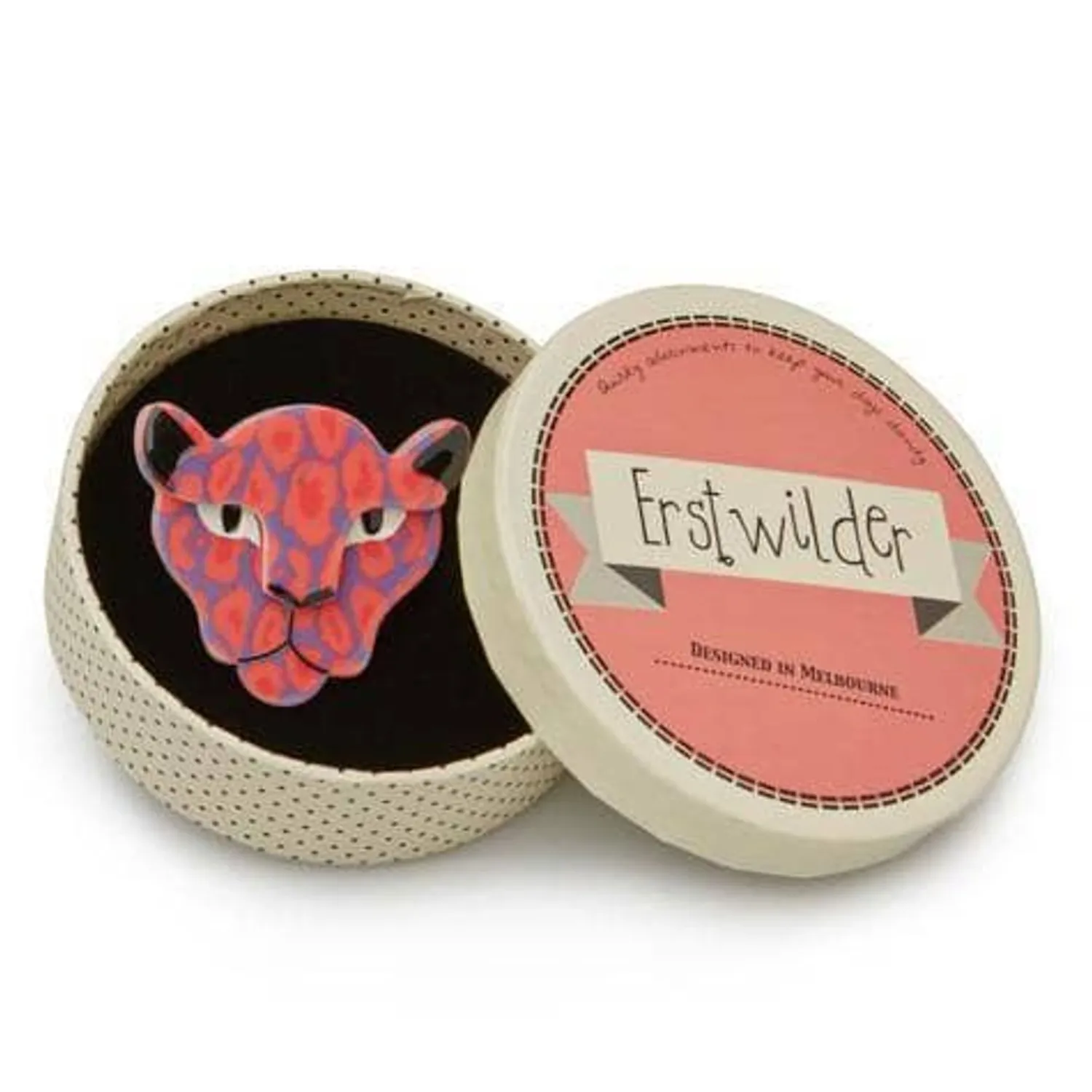 Chasing Sheeba Cheetah Brooch^Erstwilder Sale