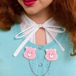Cheer Bear Smiles Cardigan Clips^Erstwilder Discount