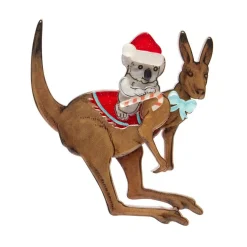 Christmas Bounce Brooch^Erstwilder Online